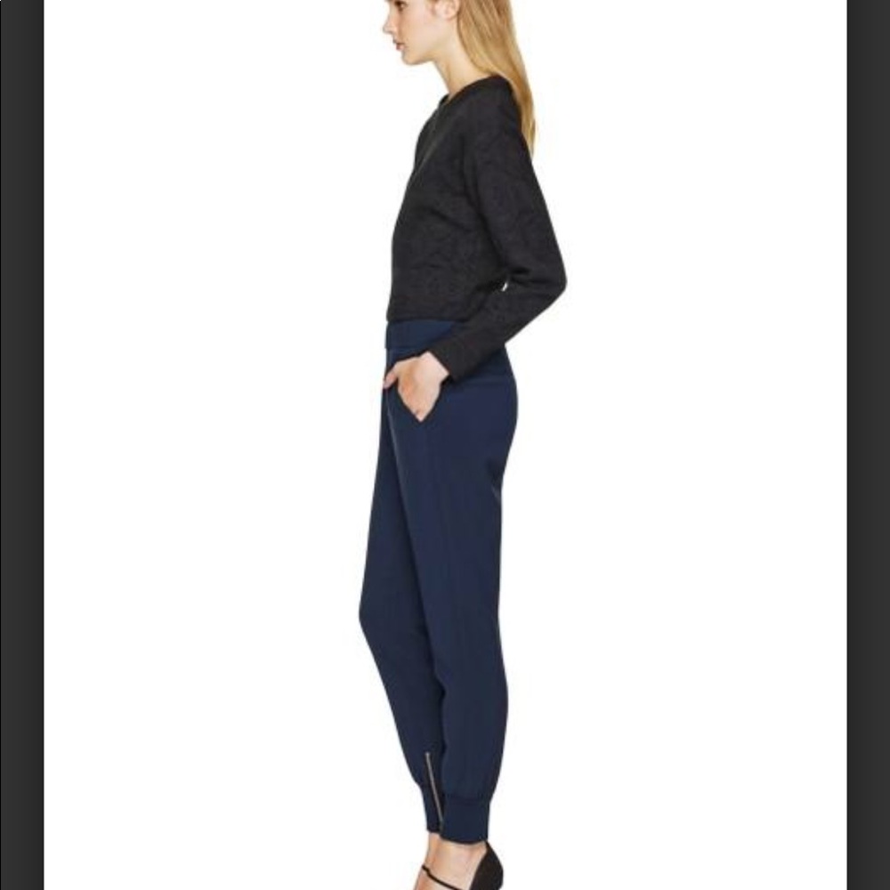 Aritzia Babaton Finch Jogger Pants- Black-Size XS